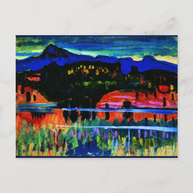 Carte Postale Kandinsky - Murnau am Staffelsee (Devant)