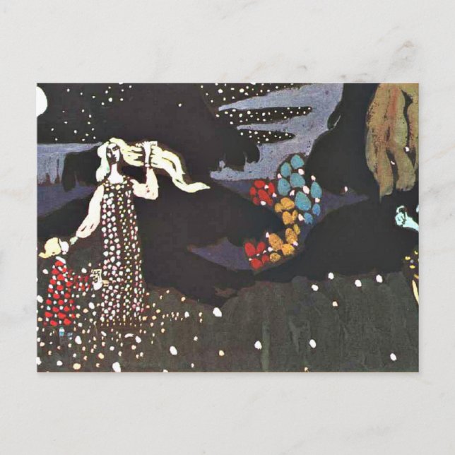 Carte Postale Kandinsky - Nuit (Devant)