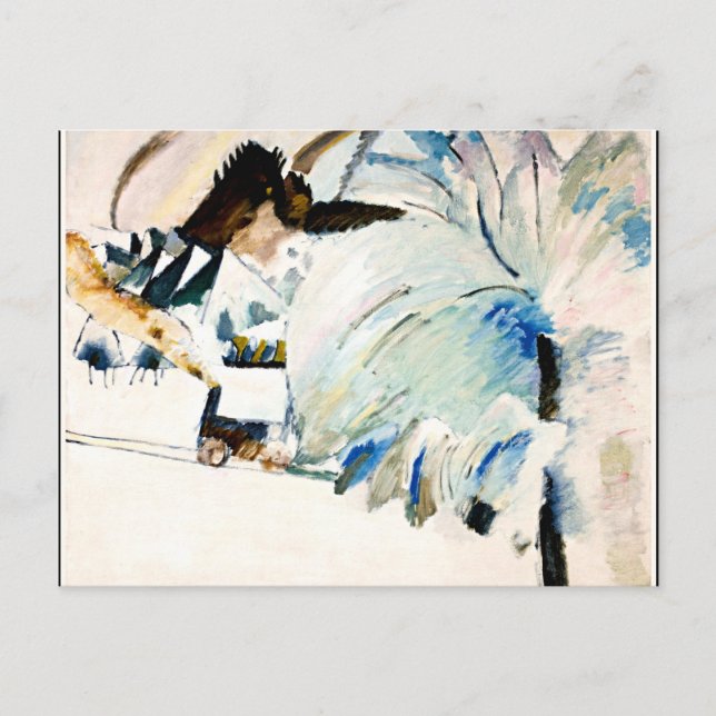Carte Postale Kandinsky - Paysage hivernal (Devant)