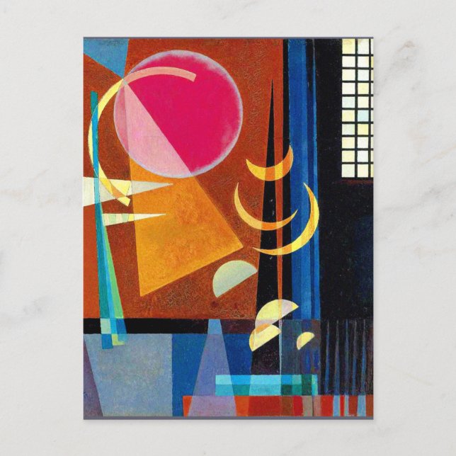 Carte Postale Kandinsky - Sharp Quiet (Devant)