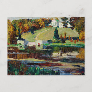 Carte Postale Kandinsky - Skizze fourrure Achtyrka-Herbst