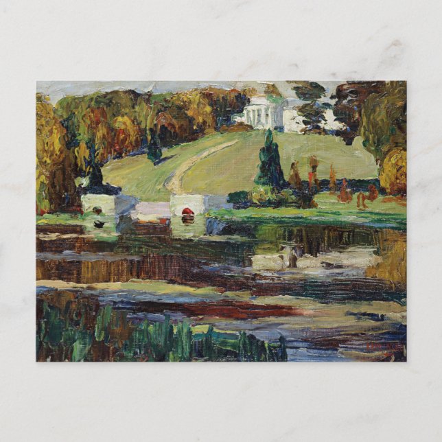 Carte Postale Kandinsky - Skizze fourrure Achtyrka-Herbst (Devant)