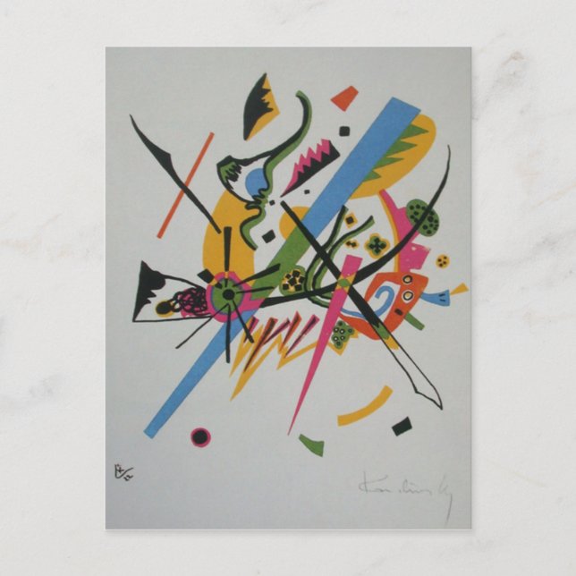 Carte Postale Kandinsky Small Worlds (Devant)