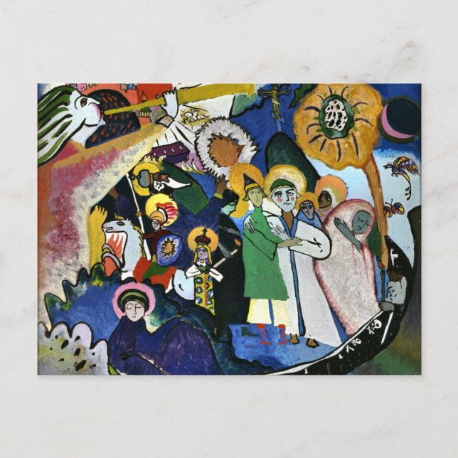Carte Postale Kandinsky - Tous les saints I (Devant)