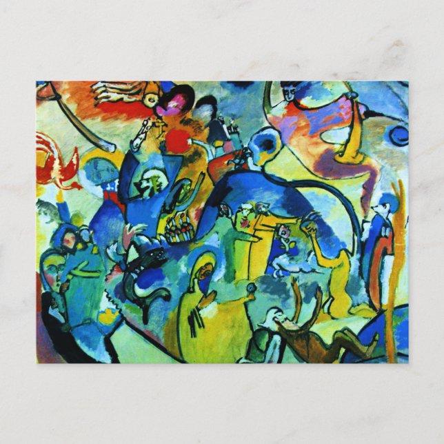 Carte Postale Kandinsky - Toussaint Jour II, (Devant)