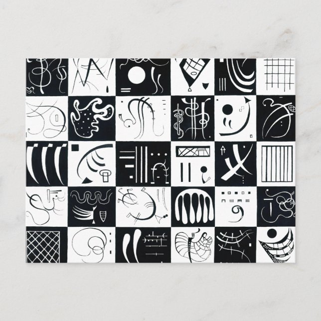 Carte postale Kandinsky Trente (Devant)