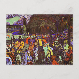 Carte Postale Kandinsky - Vie Colorée,