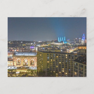Carte Postale Kansas City, Missouri, Skyline at Night