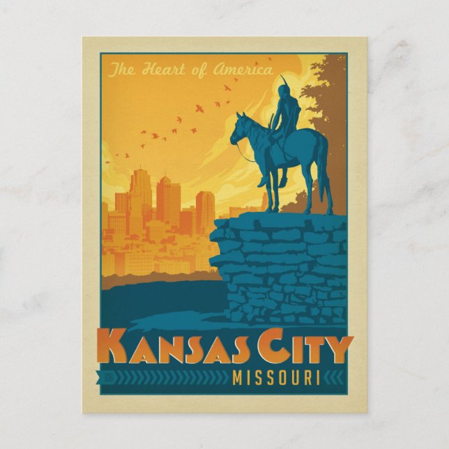 Carte Postale Kansas City, MO (Devant)