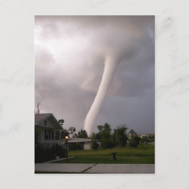 Carte Postale Kansas Tornado (Devant)