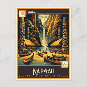 Carte Postale Kapaau, Hawaii   VINTAGE