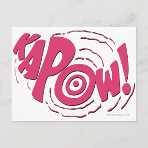 CARTE POSTALE KAPOW !