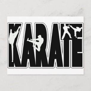 CARTE POSTALE KARATE
