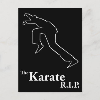 Carte Postale Karaté R.I.P.