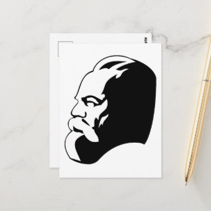 Carte Postale Karl Marx, communisme, socialisme, Union soviétiqu