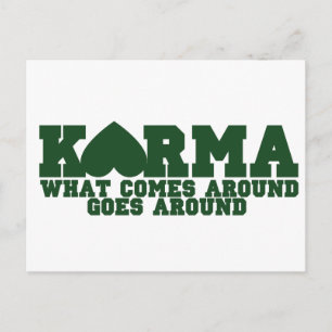 Carte Postale Karma