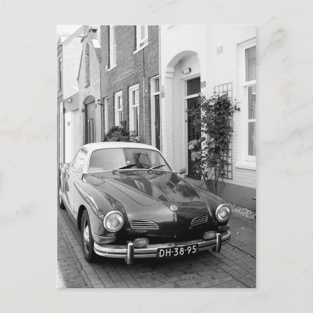 Carte Postale Karmann Ghia Classic Car Art Print (Devant)