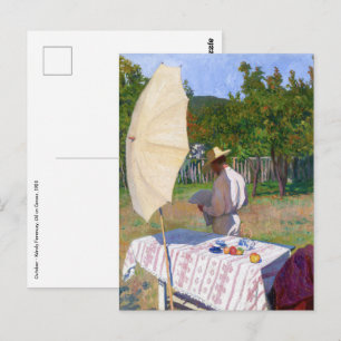 Carte Postale Károly Ferenczy - Octobre