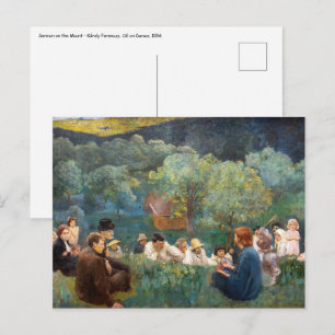 Carte Postale Károly Ferenczy - Sermon sur la montagne