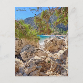 Carte Postale Karpathos, Grèce