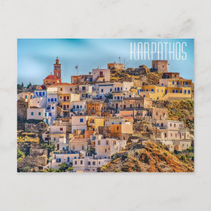 Carte Postale Karpathos Grèce