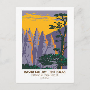 Carte Postale Kasha - Monument national de Katuwe Tent Rocks