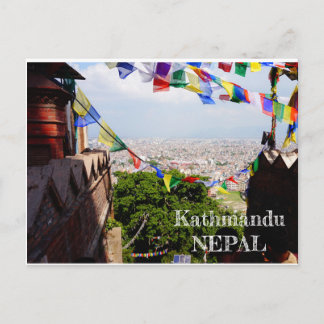Carte Postale Katmandou, Népal