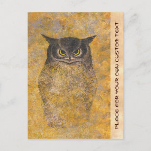 Carte Postale Katsuda Yukio Owl japonais oriental fine art