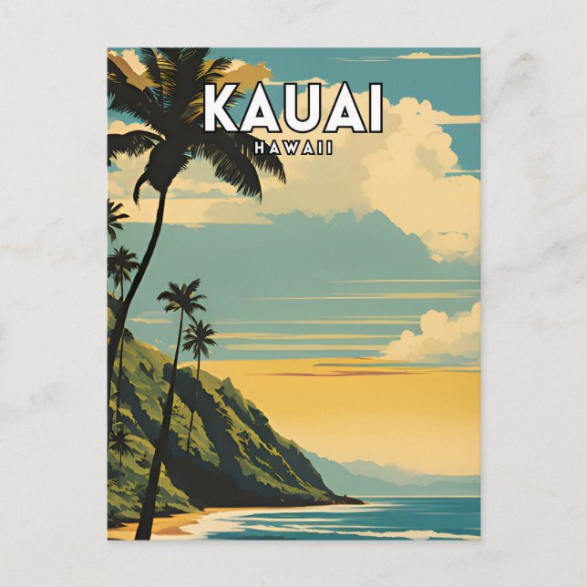 Carte Postale Kauai Travel (Devant)