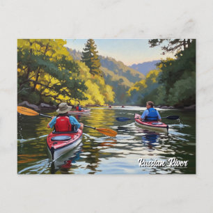 Carte Postale Kayak en Russie en Californie Voyage