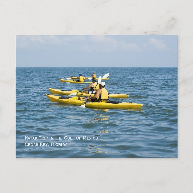 Carte postale Kayak Trip (Devant)