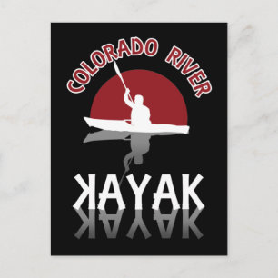 Carte Postale Kayaking Colorado River - Kayak