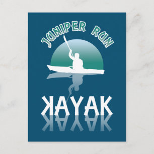 Carte Postale Kayaking Juniper Run - Kayak