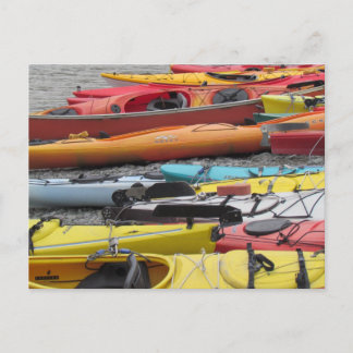 Carte Postale Kayaks en Alaska