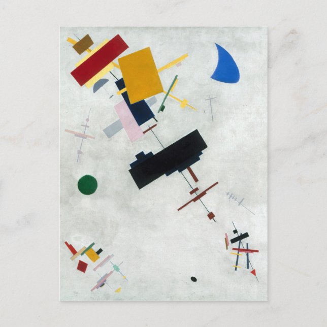Carte Postale Kazimir Malevich Art (Devant)