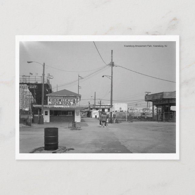Carte Postale Keansburg Amusement Park, Keansburg, NJ (Devant)