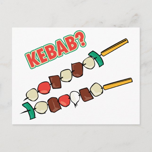 Carte Postale Kebab ? (Devant)