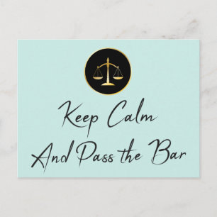 Carte Postale Keep calm. Passez la barre.