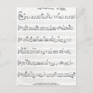 Carte postale Keep Of The Promise Sheet Music