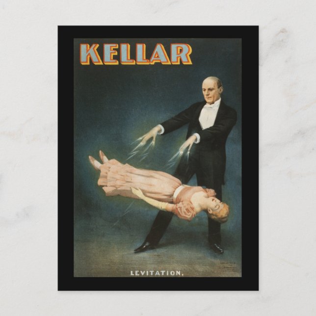 Carte Postale Kellar Levitation 2 (Devant)