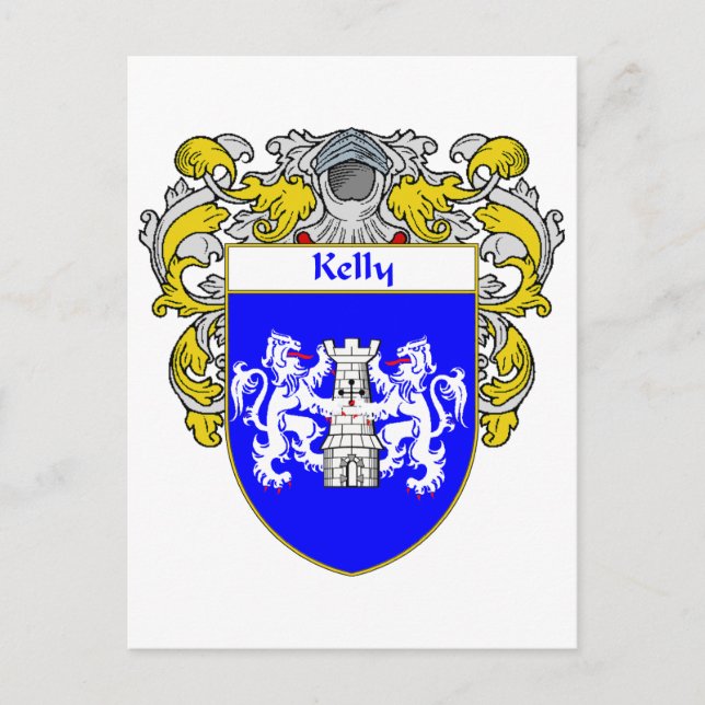 Carte Postale Kelly Armoiries (mannequins) (Devant)