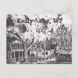 Carte Postale Kelly Lake Cabine