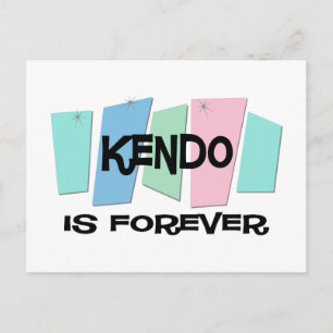 Carte Postale Kendo Est Pour Toujours