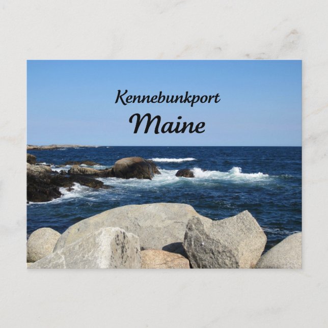 Carte Postale Kennebunkport, Maine (Devant)