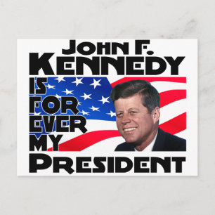 Carte Postale Kennedy Forever