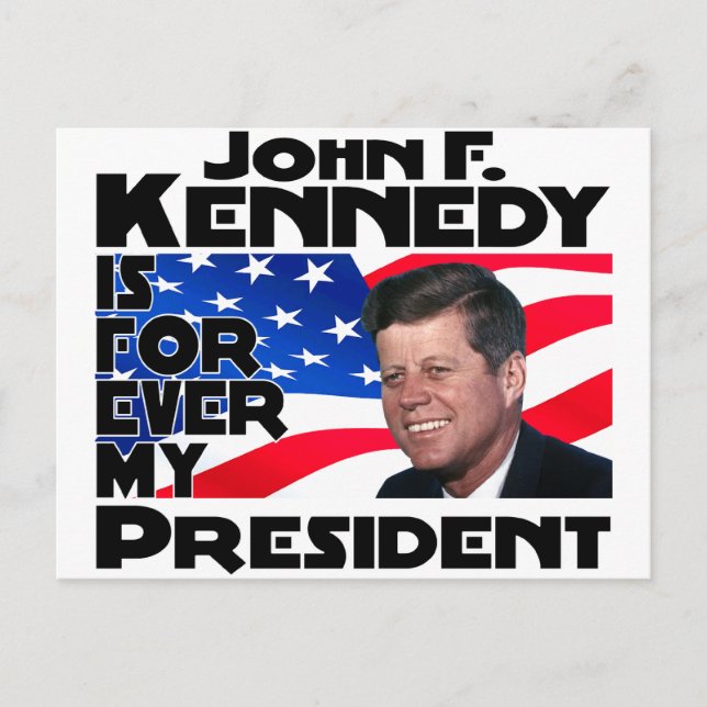 Carte Postale Kennedy Forever (Devant)