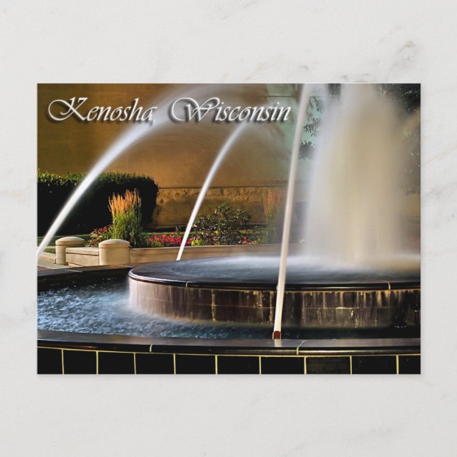Carte Postale Kenosha, Wisconsin (Devant)