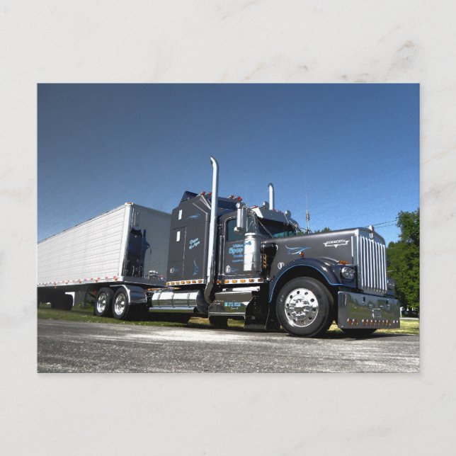 Carte postale Kenworth W900A Aero #2 (Devant)