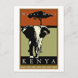 Carte Postale Kenya