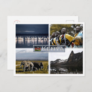 Carte Postale Kenya - Mosaic -